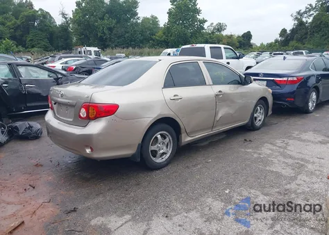 2009 Toyota Corolla Le from USA, damaged, VIN 2T1BU40EX9C169221